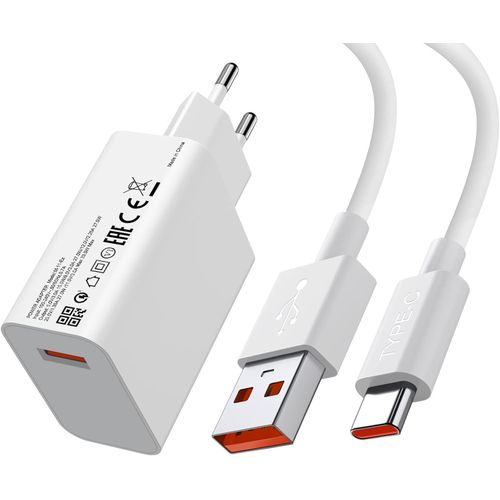 Chargeur Xiaomi 33W + câble USB-C