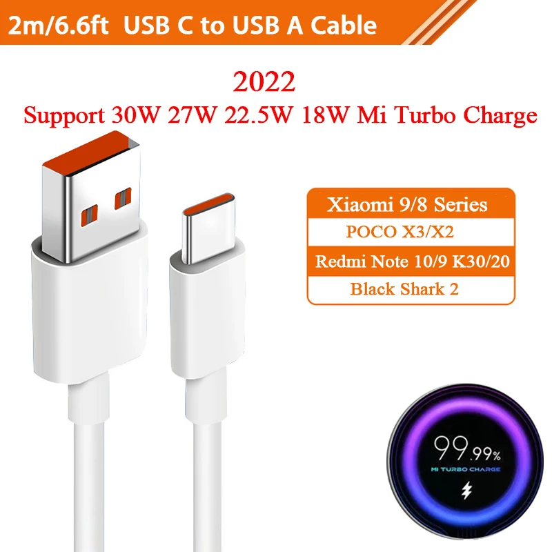 Chargeur Xiaomi 33W + câble USB-C